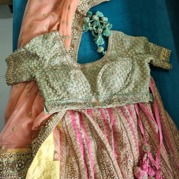 Sabyasachi Lehengas Sabyasachi Bridal Lehenga With Box Poshmark